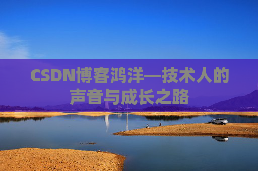 CSDN博客鸿洋—技术人的声音与成长之路